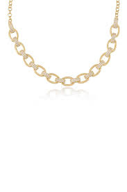 Gold Link Necklace Versatility