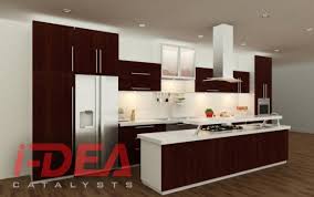 demo kitchen. it is a modular kitchen