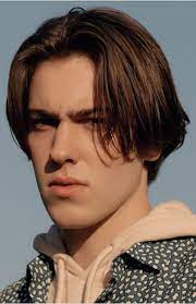 Shanne Valentin Boys Long Hairstyles Long Hair Styles Men Middle Part Hairstyles
