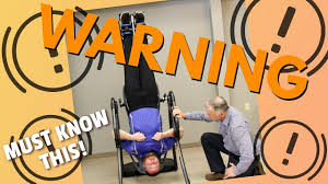 Sciatic Pain Relief With Inversion Table Warning You Must Know 3 Things Youtube