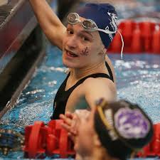 Hudson girls swimming wins Division I district title