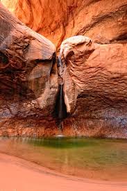 Hidden Falls In The Desert Lake Powell Scenic Routes Scenic