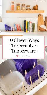 Besides good quality brands, you'll also find plenty of discounts when you shop for book storage box home during big sales. 10 Clever Ways To Organize Tupperware And Food Storage Containers Apartment Therapy