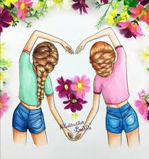 Scopri ricette, idee per la casa, consigli di stile e altre idee da provare. Best Friend Drawing Bff Novocom Top