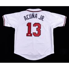 This is the part of the game that i love the most! Ronald Acuna Jr Signed Jersey Jsa Hologram Pristine Auction