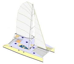 A Frame Mast Catamaran Boat Design Design Net Small Sailboats
