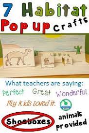 Habitat Of Animals Pop Up Craft Activities 7 Diorama Animal Habitats To Make Teaching Activities Activities Teacher Lesson Plans