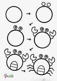 رسم كابوريا بالخطوات easy drawings for kids art drawings for kids cute easy drawings