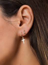 Long Silver Arch Earrings Hammered Silver Earrings Silver Earrings Gold Bar Earrings Arch Ear Hoop Earrings Small Tiny Hoop Earrings Diamond Earrings Studs