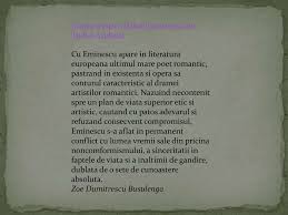 Limba română este una dintre cele mai melodioase limbi vorbite în lume. Mihai Eminescu Prezentaciya Onlajn