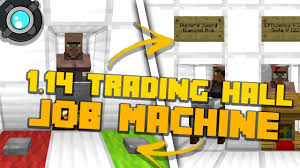 How do i refresh villager trades in 1.14? Villager Trading Hall Job Selector In Minecraft 1 14 Youtube