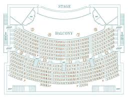 Main Stage Seating Chart Athenaeum Theatre