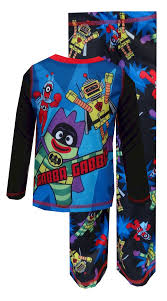 Yo Gabba Gabba Superhero Cast Pajama With Cape Is There Anything Better Than A Cape Perfect For The Yo Gabba Gabba Fa Yo Gabba Gabba Boys Pajamas Girl Outfits