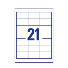 Browse current sheet labels coupons at sayweee.com. Inkjet Labels 63 5 X 38 1mm Pack Of 2100 Labels 21 Labels Sheet Labels Index Dividers Stamps Ecog Stationery Office Supplies