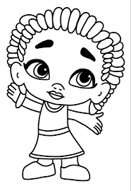 Goombas, initially called little goombas, are one of the major species of the mario franchise. Zoe From Super Monsters Coloring Page Free Printable Coloring Pages For Kids