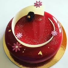 100 Photos De Desserts Au Glacage Miroir Et Quelques Recettes Delicieuses Archzine Fr Gateau Oriental Sans Cuisson Glacage Miroir Desserts