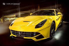 It's hard to believe that the ferrari f12berlinetta is four years old now. The Yellow Of The Egg Noble Carlex Design Ferrari F12 Berlinetta