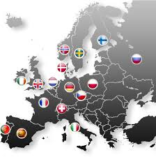 Make a subdivisions map for any country you want. Duracell Batteries European Locations Uk France Germany Italy Spain Netherlands Denmark Duracelldirect Eu