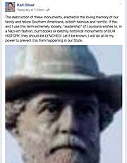 UPDATED: State Rep. Karl Oliver Calls for Lynching Over Statues, Later  Apologizes