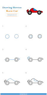 Using very rough and sloppy lines, depict the outlines of the future automobile. How To Draw A Race Car Step By Step Easy Drawing Guides Drawing Howtos