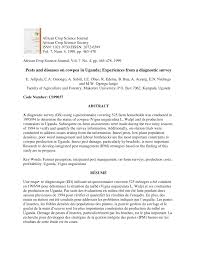 Pests has mostly targeted the development of support. Pdf Pests And Diseases On Cowpea In Uganda Experiences From A Diagnostic Survey