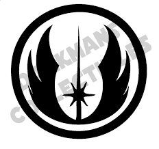 Jedi Order Star Wars Jedi Symbol Star Wars Sticker Car Window Vinyl Decal Sticker Star Wars Stickers Star Wars Star Wars Inspired