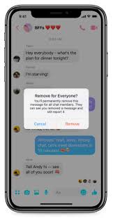 Facebook Messenger Gets Unsend Feature Technoidhub Facebook Messenger Science And Technology News Messages