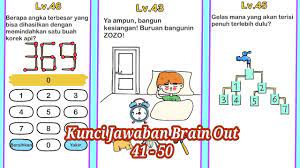 Last updated 3 april 2021 Kunci Jawaban Brain Out Level 41 50 Youtube