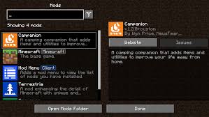 Click the version you play on. Mod Menu Mods Minecraft Curseforge