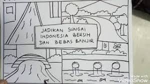 Mulai dari gambar sketsa pemandangan, gambar sketsa wajah, gambar sketsa bunga. Yuk Cegah Banjir Cara Membuat Poster Bebas Banjir Poster Drawing Youtube