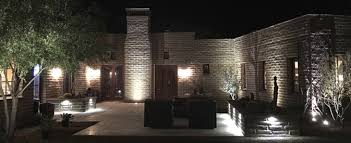 Lanscape Lighting Paradise Valley Az Arte Verde Landscape Design