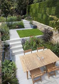 18 Great Contemporary Gardens Hand Made Concrete Flower Pots And Coffee Tables By Adam Ch Contemporary Garden Design Modern Garden Design Small Garden Design