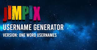 Depending on your needs the returned names may also reflect. One Word Username Generator