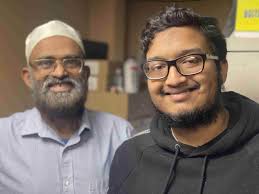 The Khadijah Mosque, behind its graffiti