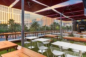 4 Beer Park By Budweiser Best Rooftop Bars Paris Las Vegas Vegas Restaurants