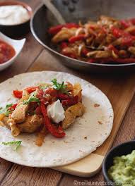 Fajitas De Poulet En 2020 Bon Repas Souper Repas