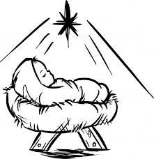 Black And White Children Clipart Image Result For Nativity Set Outline Christmas Drawing Christmas Coloring Pages Christmas Colors