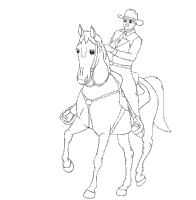 Download high quality horse vector from our gallery for free hd to 4k quality no attribution required download now for free. Riding Cowboy Coloring Pages Surfnetkids