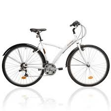 Velo Velos Vtc Original 300 Blanc Velo Hybride Velo Vtc Velo Tout Chemin