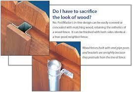 These steel posts are engineered to provide you with the strength of steel without sacrificing the natural beauty of wood. Postmaster Steel Fence Posts Dfw Fence Contractor