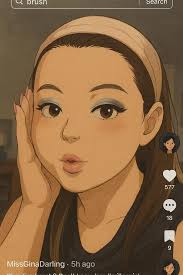 Gina's Silver & Black Blending Brush : r/MissGinaDarling