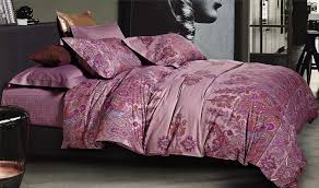 Enjoy free shipping on domestic orders $49+ and free returns. Eikei Home Bohemian Paisley Duvet Quilt Cover Light Purple Boho Chic 100 Percent Cotton Bedding Set Oriental Indian Style Tapestry Print In King Or Full Queen Size Twin Magenta Buy Online In Andorra