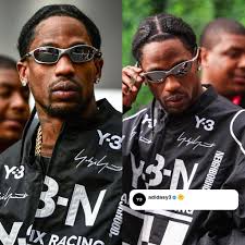 Travis Scott was seen rocking adidas Y-3