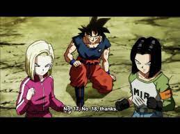 She later gets together with krillin. Android 18 And Android 17 Saves Goku Dragon Ball Super English Sub Youtube