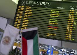 الإجراءات المتبعة في الكويت للقادمين من الدول المحظورة. Ø§ÙÙÙÙØª ØªØ­Ø¯Ø¯ Ø´Ø±Ø·ÙÙ ÙØ¹ÙØ¯Ø© ØºÙØ± Ø§ÙÙÙØ§Ø·ÙÙÙ Ø¥ÙÙÙØ§ ÙÙ Ø§ÙØ¯ÙÙ Ø§ÙÙØ­Ø¸ÙØ±Ø© ØªØ±Ø§ÙÙ ÙÙØ§