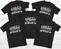Birthday Squad T Shirts Uk Personalized Birthday Shirt Birthday Squad Shirt Group Birthday Shirt Birthday C Matching Birthday Shirts Birthday Squad Shirts Personalized Birthday Shirts