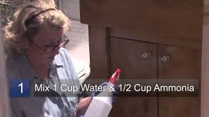 9 allow for dry time. How To Clean Cabinet Hardware With Ammonia Youtube