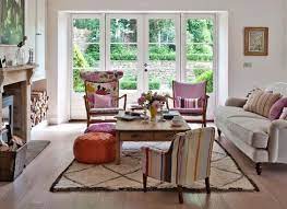 Traditional Living Room With Mismatched Chairs Furniture Layout Couch And Chairs Country House Interior Furniture Layout House Interior