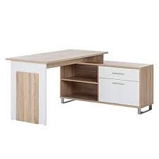 Schreibtisch larry sonoma eiche aus eiche 150cm breit schreibtische zubehor in 2020 burotisch design schreibtisch regal. Bega Manager Eck Schreibtisch In Sonoma Eiche 140 X 76 X 65 Cm Mit Sideboard 130 X 62 X 40 Cm