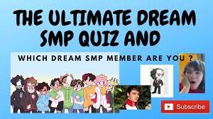 You will be quizzed and then you will find out are you ready??? The Ultimate Dream Smp Quiz And Which Dream Smp Member Are You Sophie Takes The Test Youtube